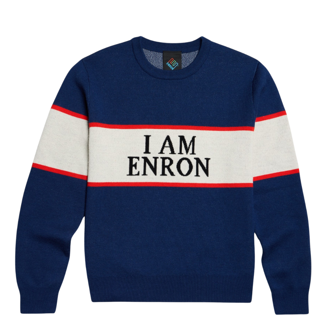 I Am Enron Sweater - Navy