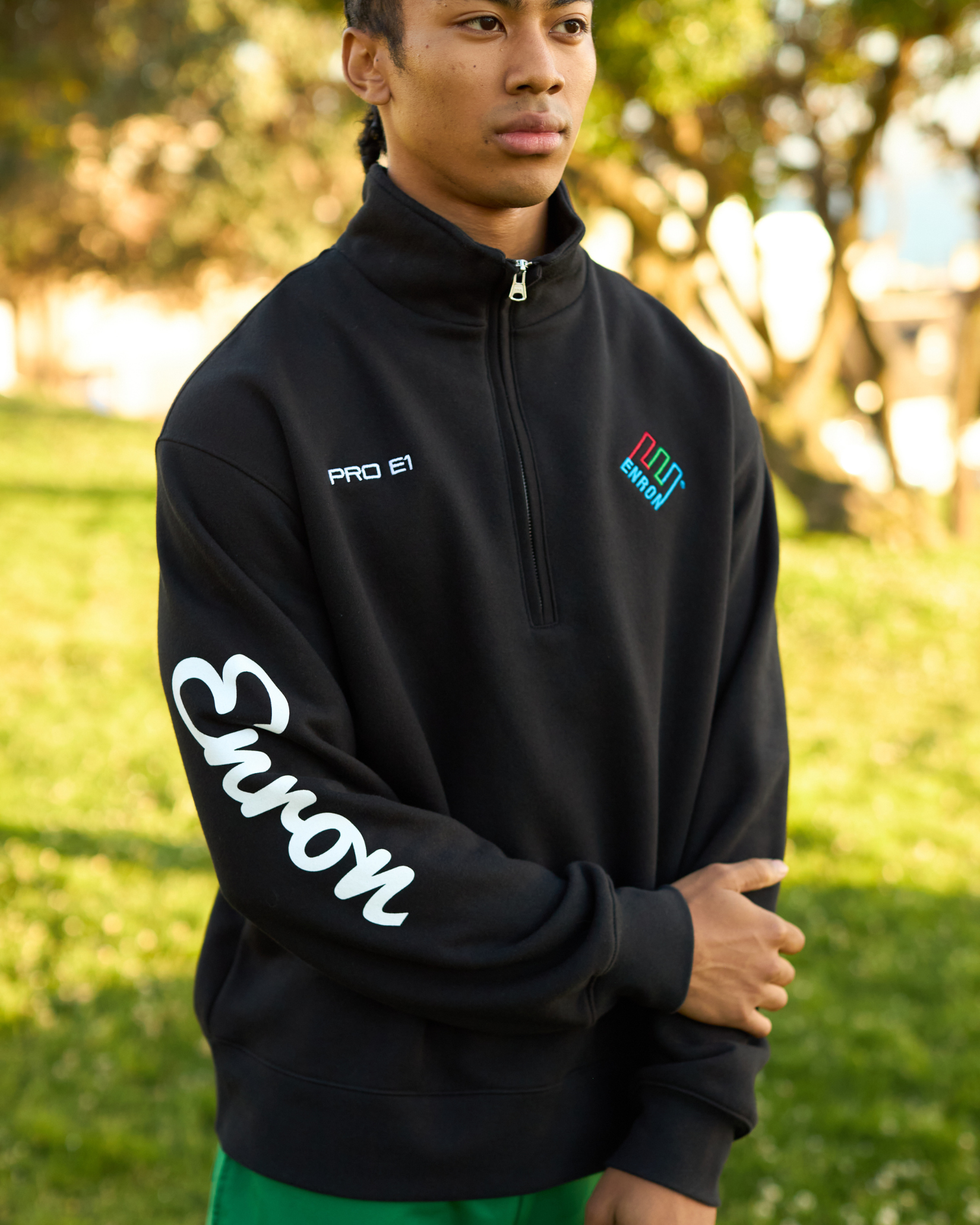 Pro E1 Quarter Zip - Black