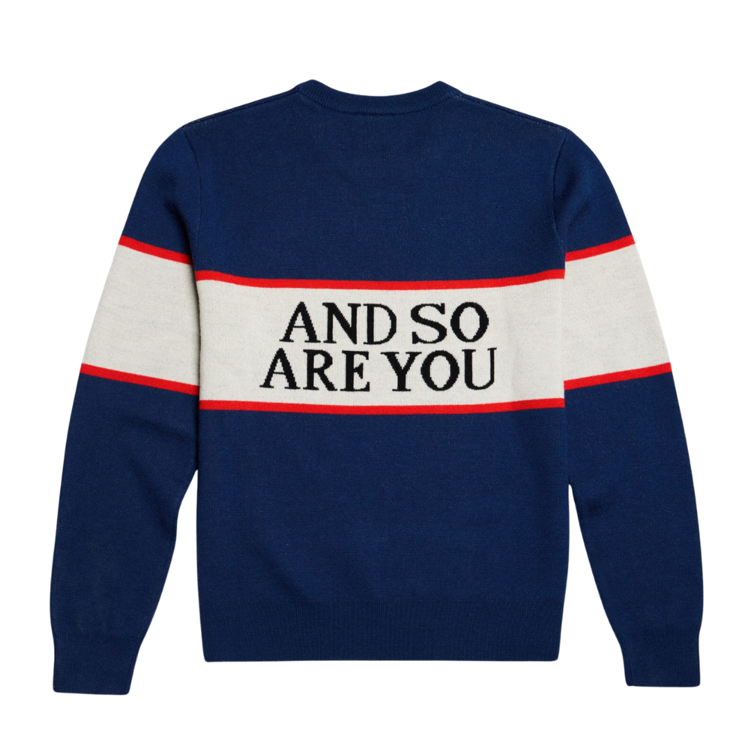 I Am Enron Sweater - Navy