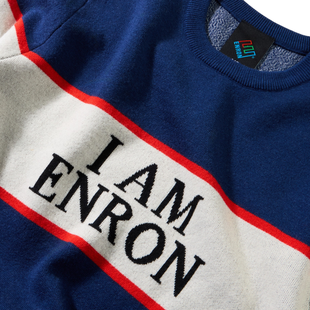 I Am Enron Sweater - Navy