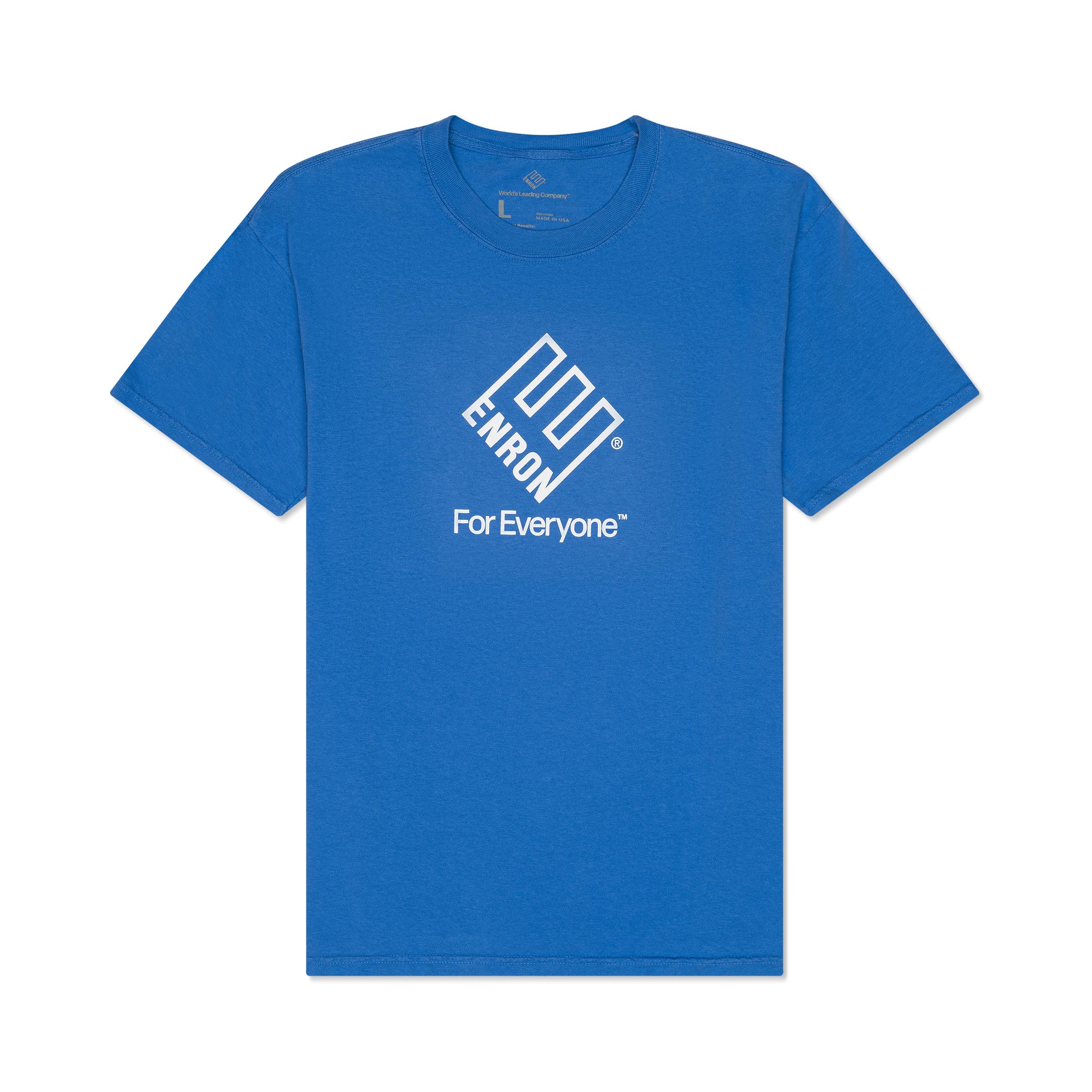 For Everyone Tee - Blue – Enron Corporation For Everyone Tee - Blue – Enron Corporation