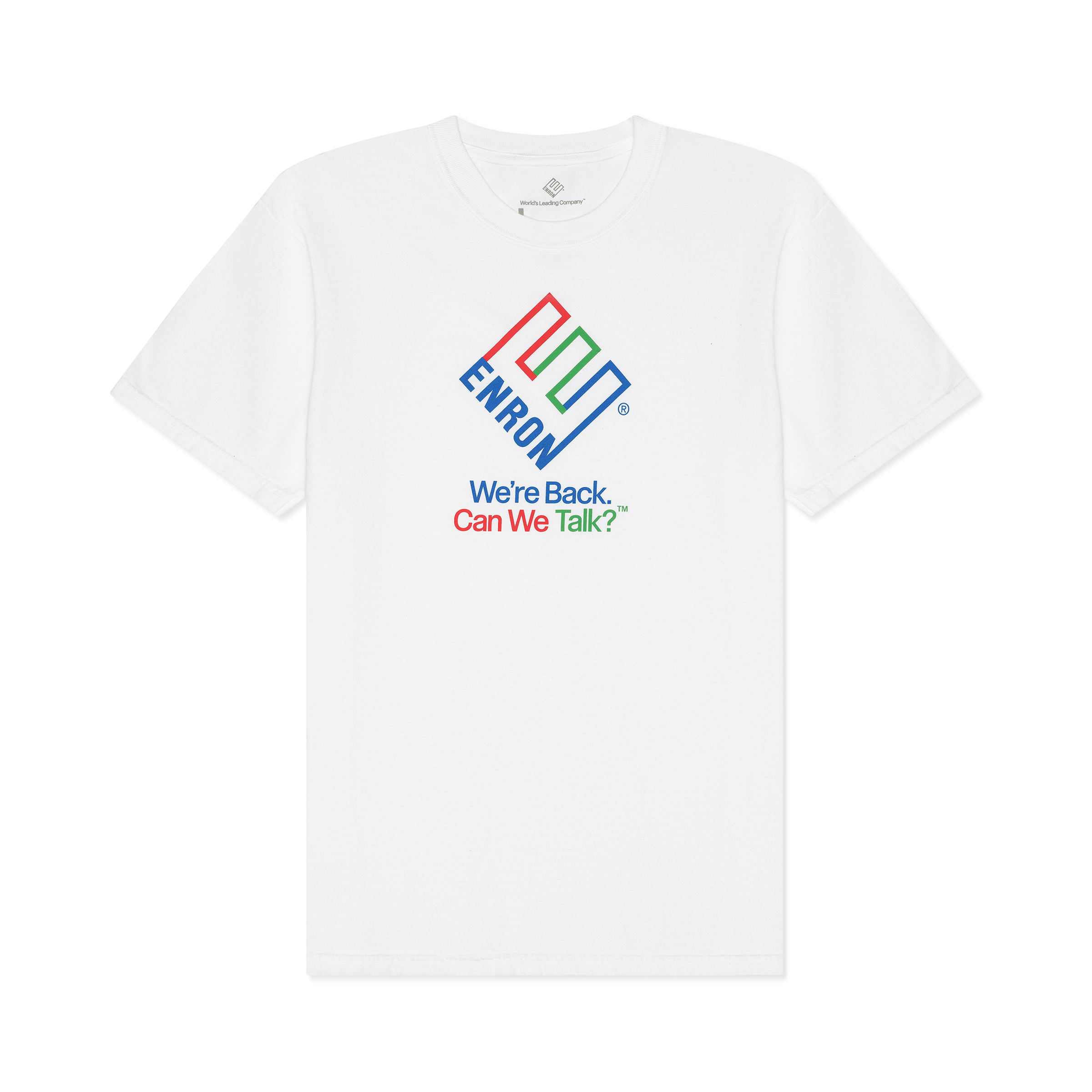 We're Back Tee - White