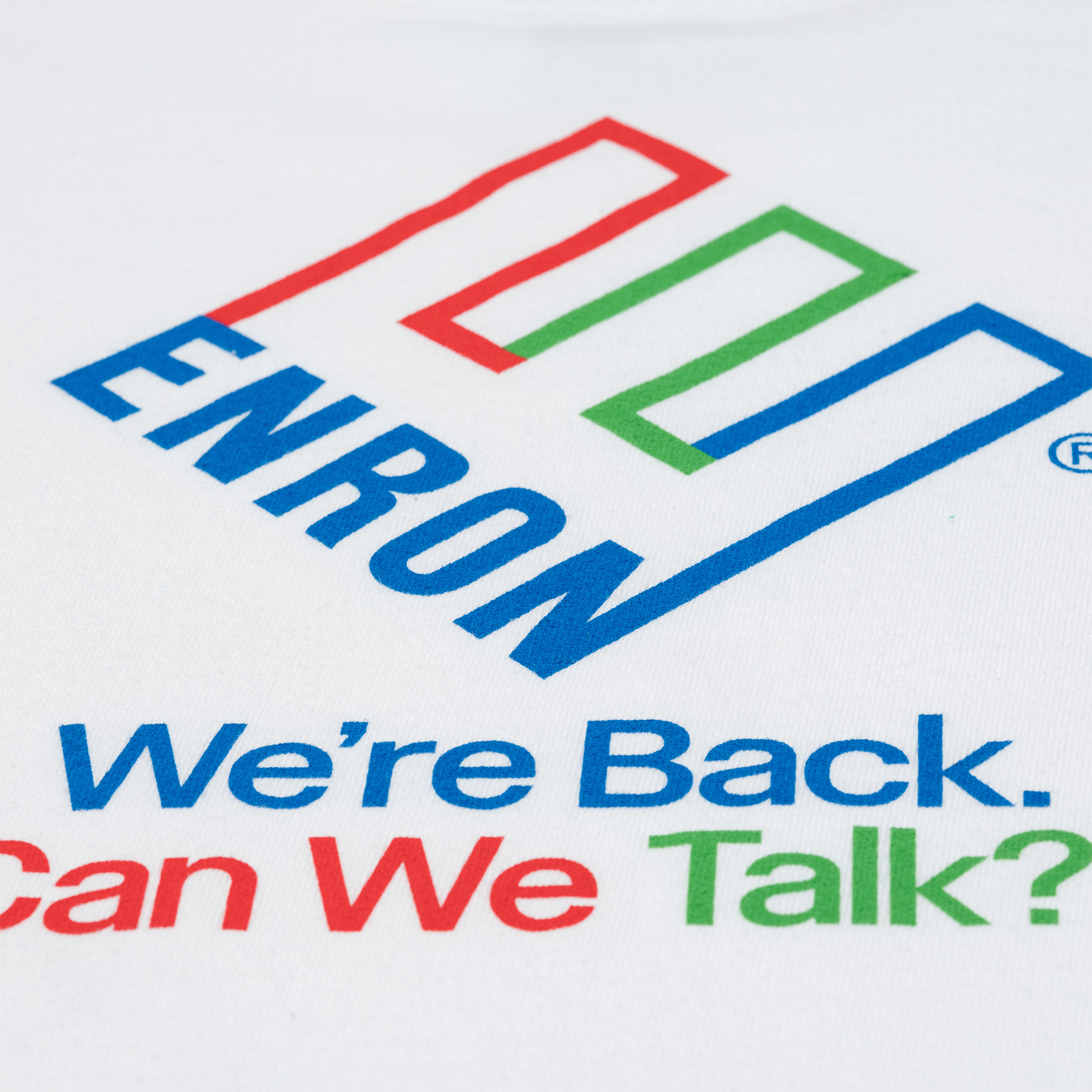 We're Back Tee - White