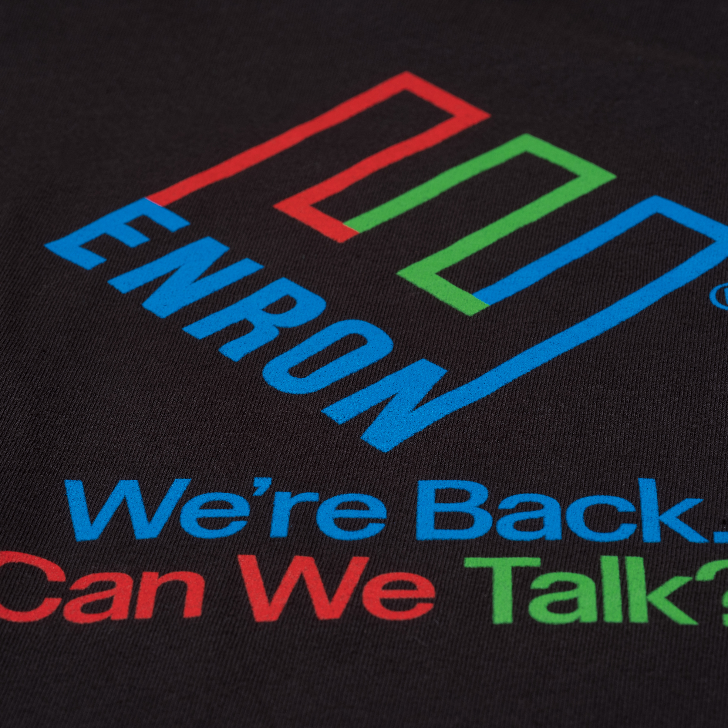We're Back Tee - Black