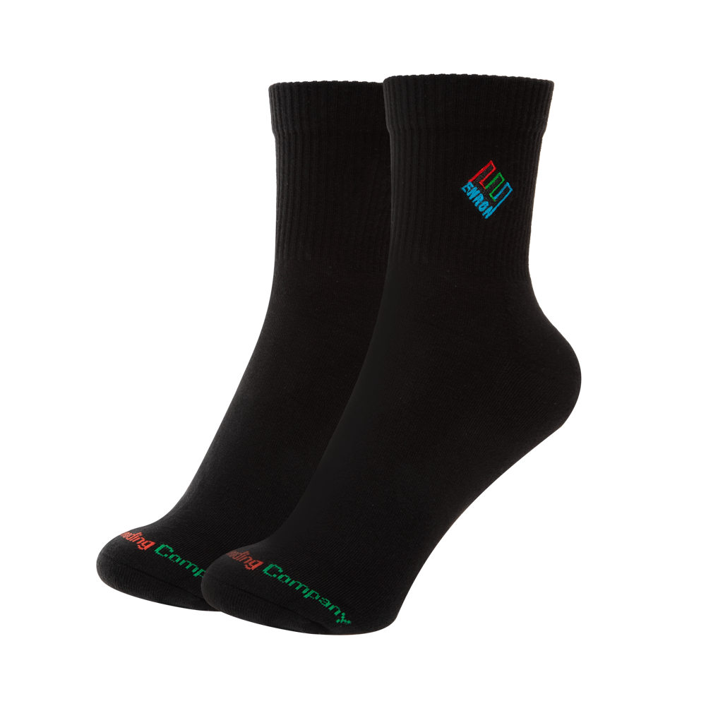 Core 1/4 Socks - Black