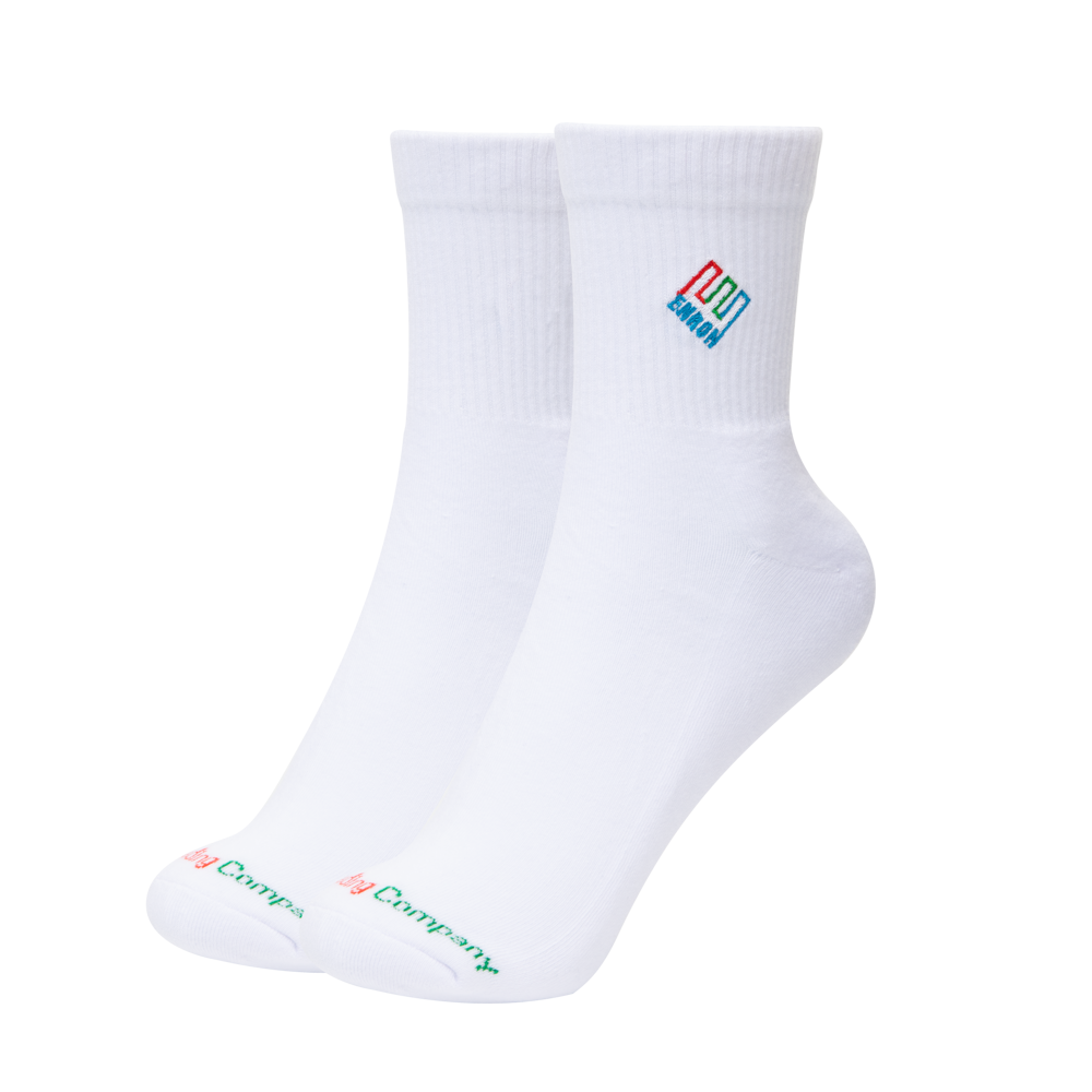 Core 1/4 Socks - White