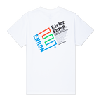 E is for Enron Tee - White