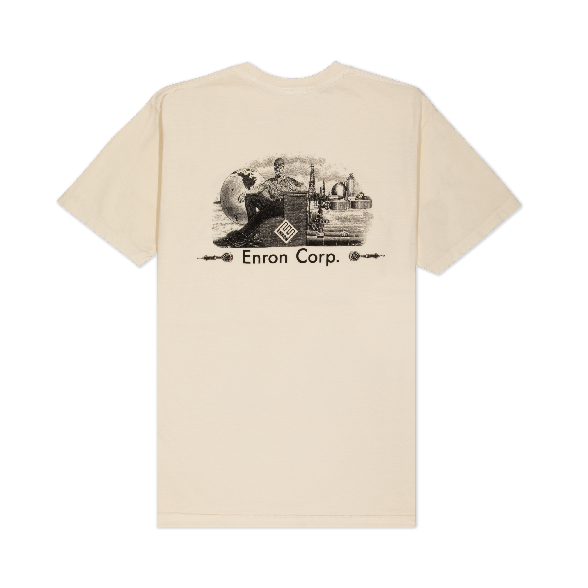 Enron Corp Tee - Ivory
