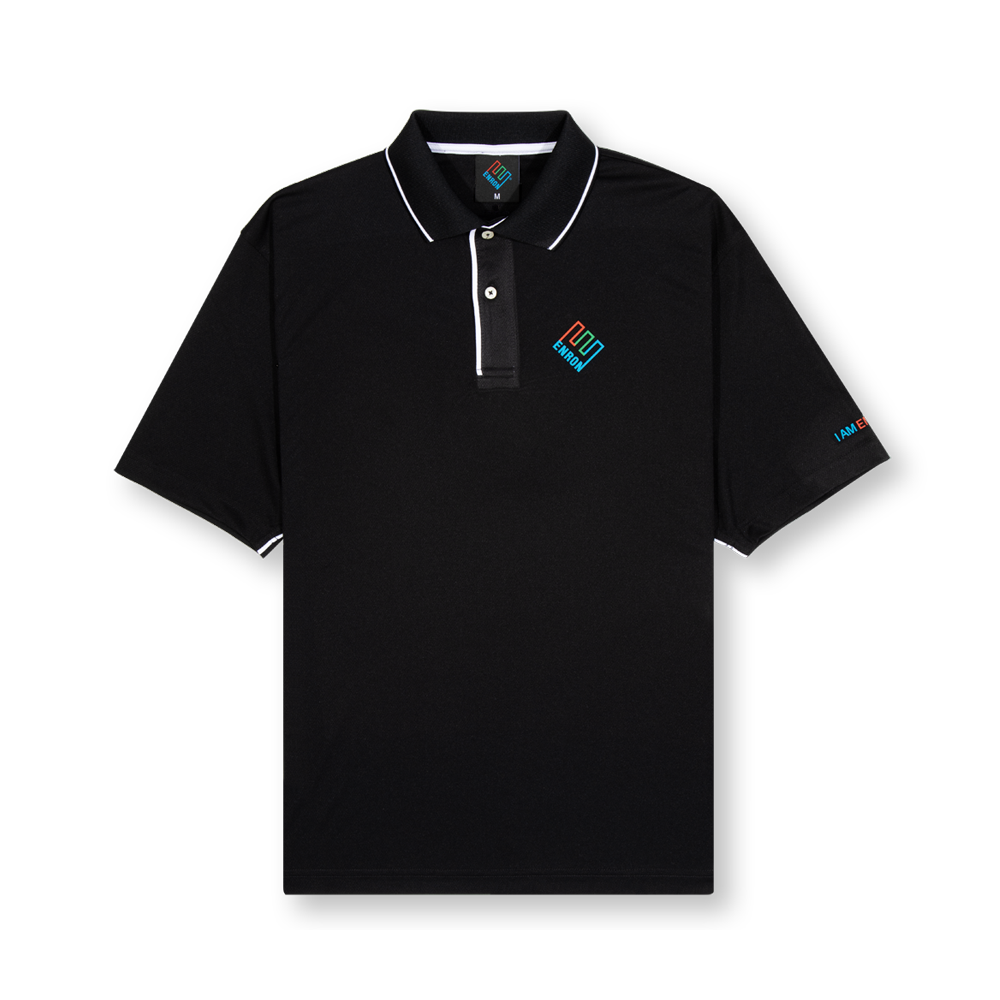 Enron Golf Polo - Black
