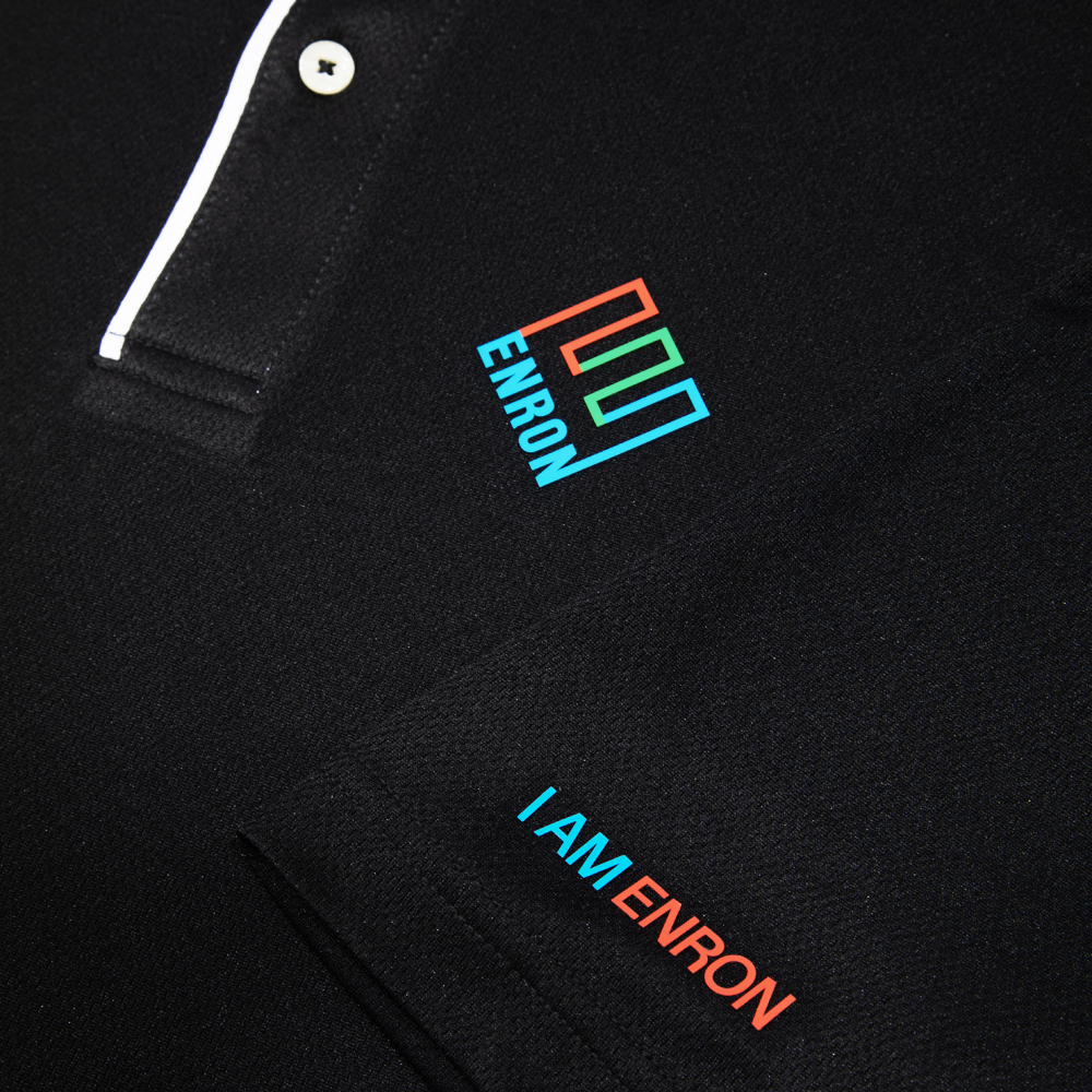 Enron Golf Polo - Black