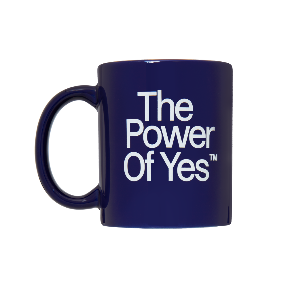 The Power of Yes Mug - Blue