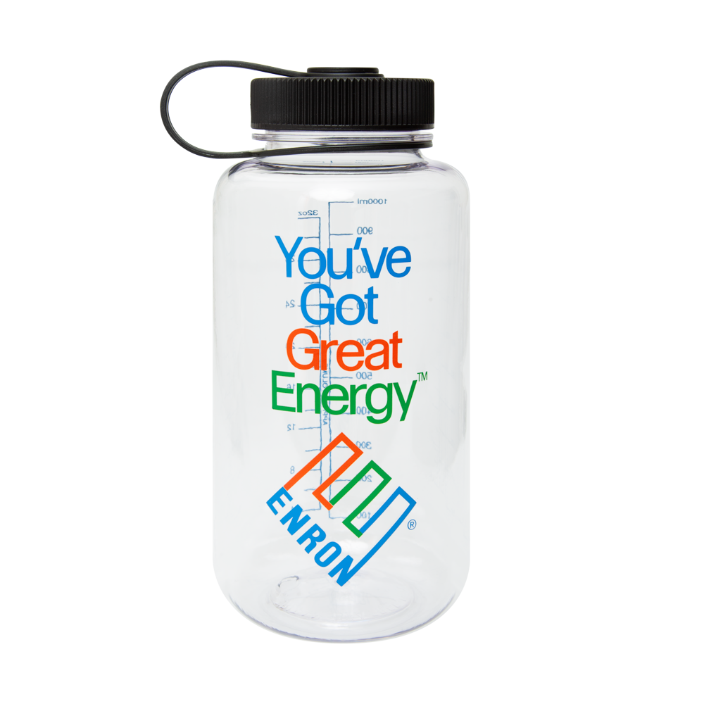 Great Energy Water Bottle - Clear