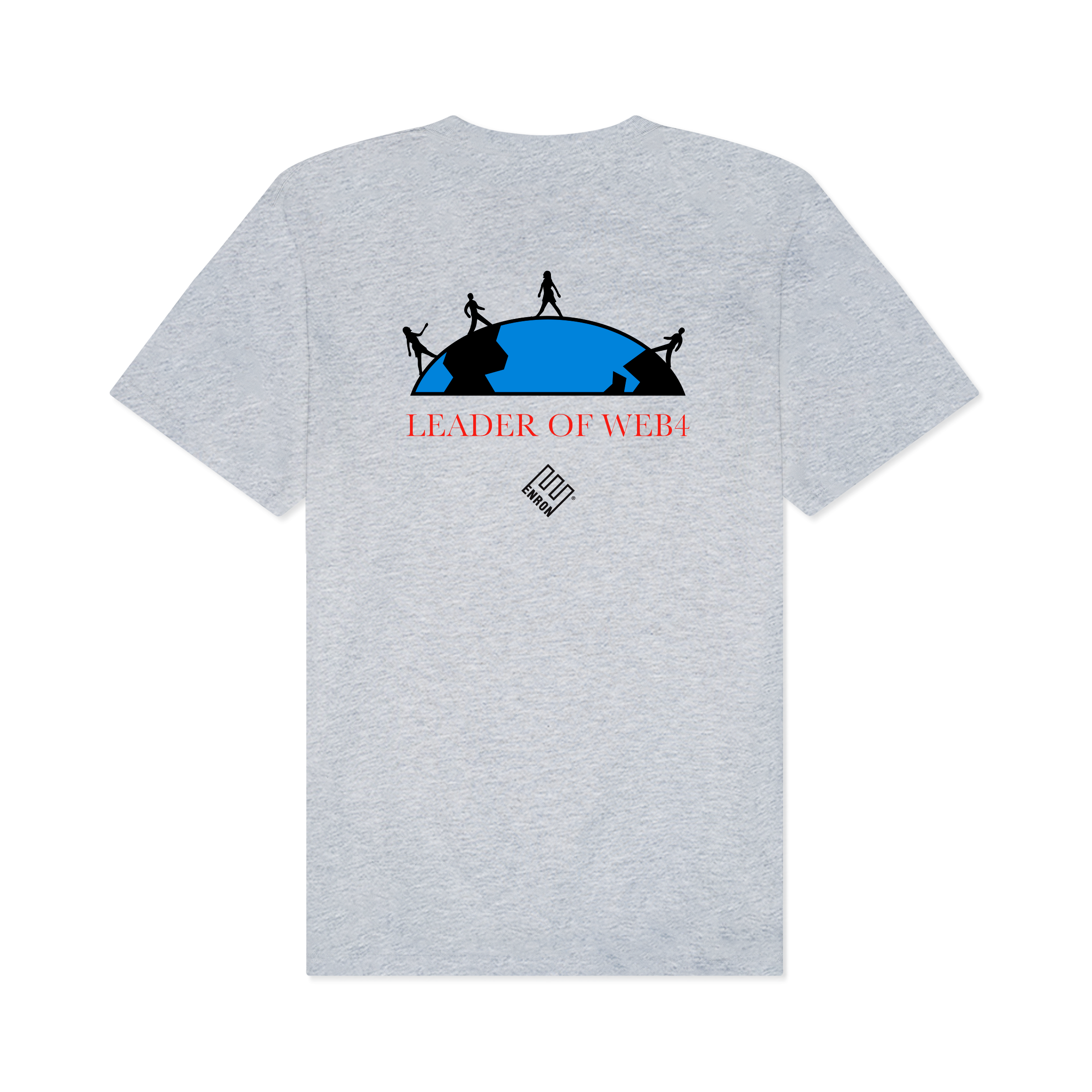 Leader of Web4 Tee - Ash Grey
