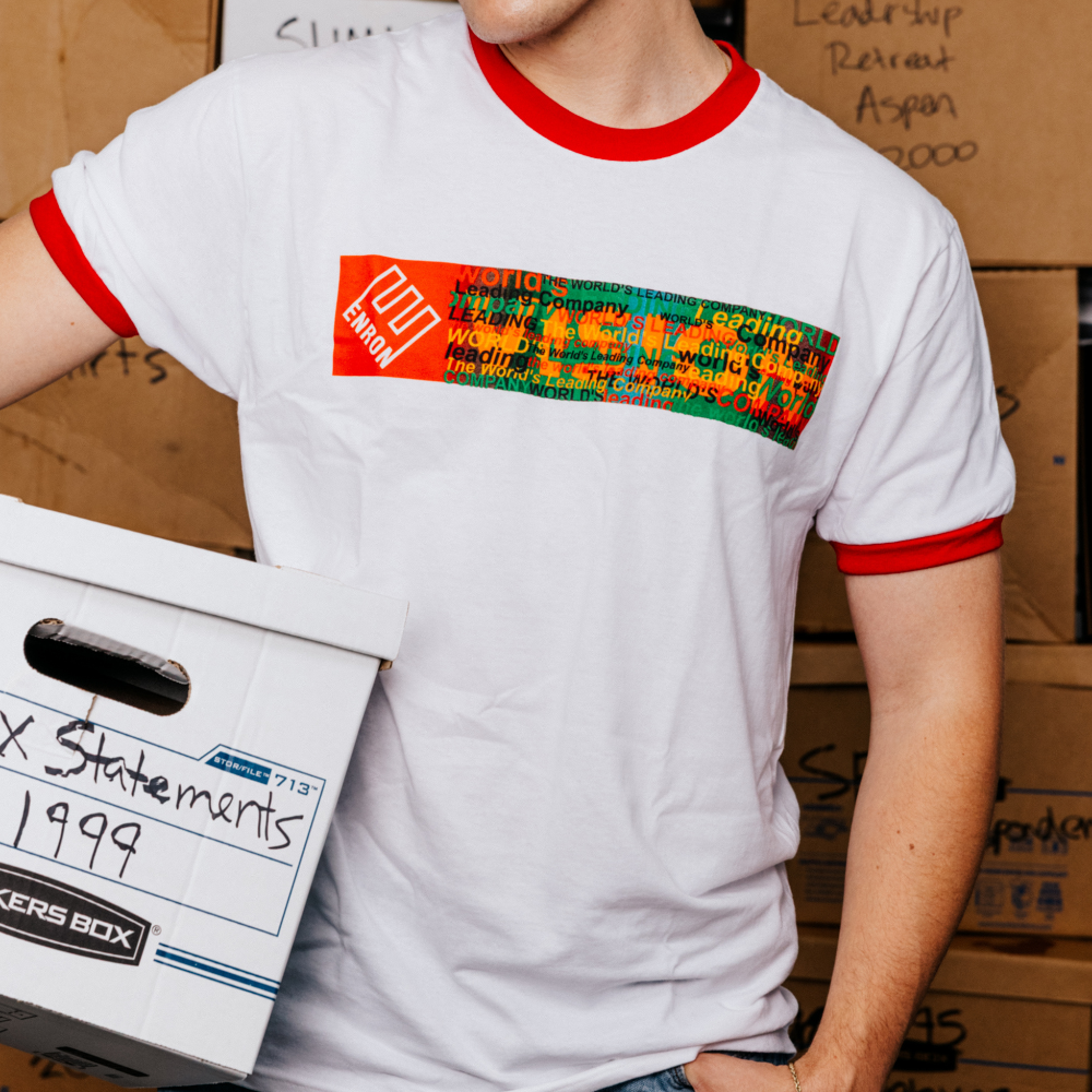 Enron Vision Tee - White