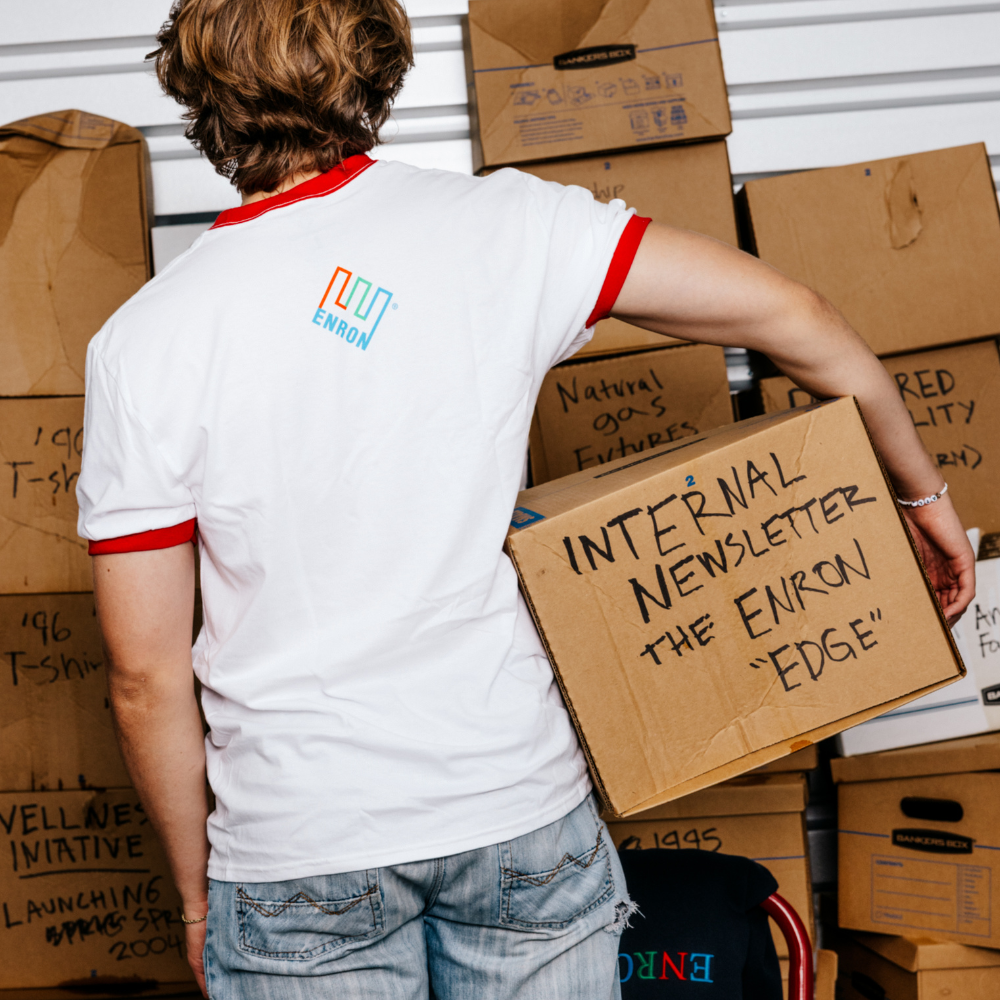 Enron Vision Tee - White