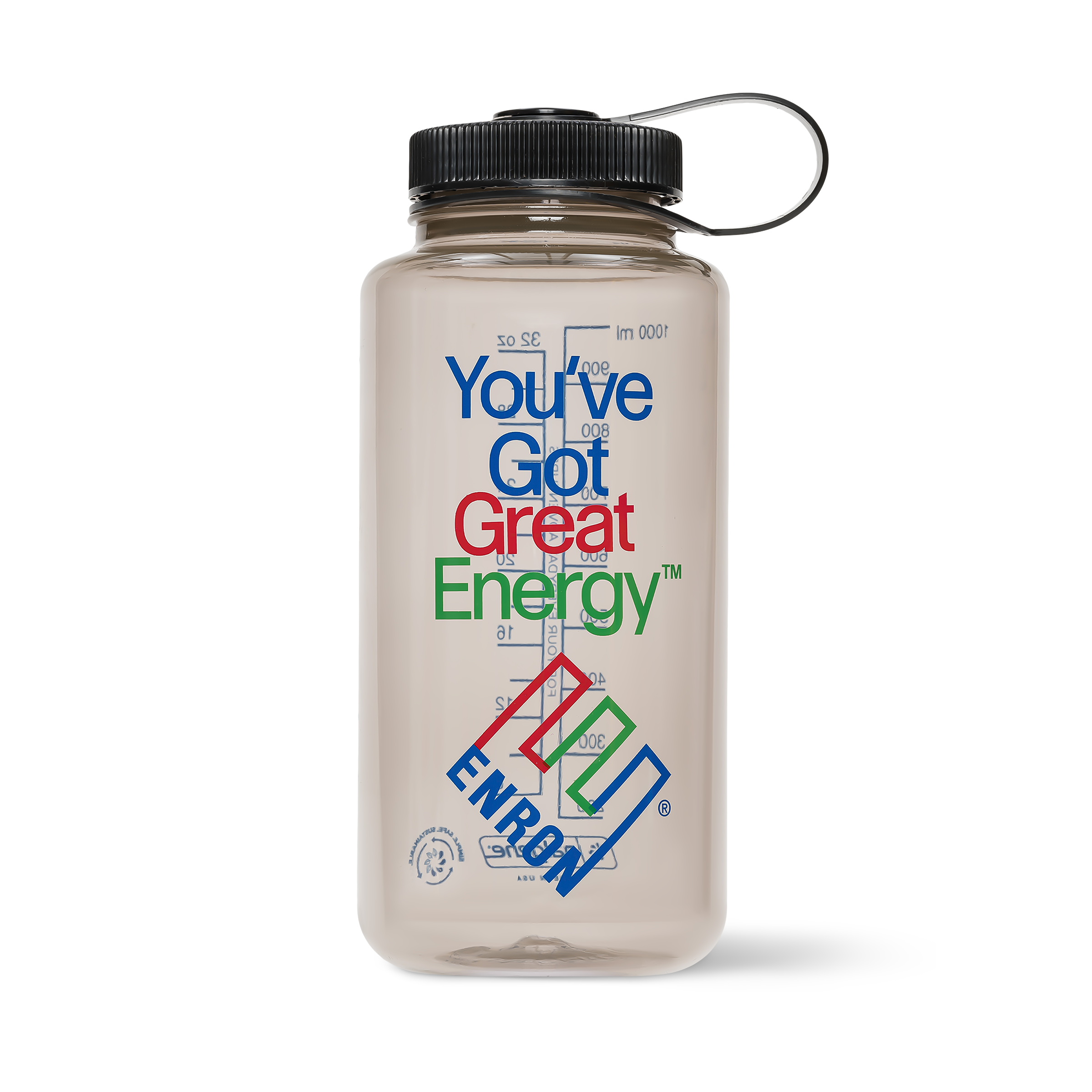Great Energy Water Bottle - Clear